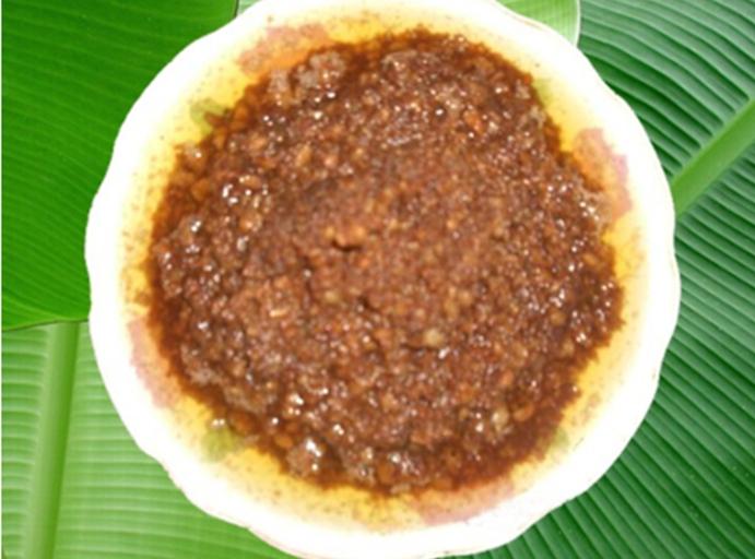 Ruốc tôm đã được chưng