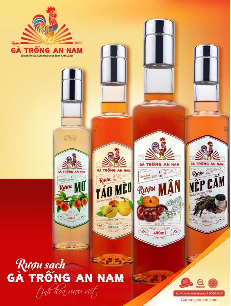 Rượu Gà Trống An Nam