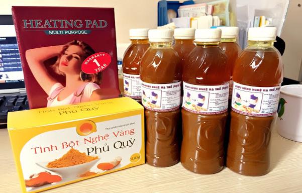Rượu gừng nghệ Phủ Qùy