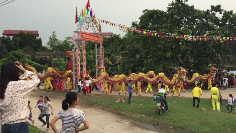 Vân Xá ngày hội làng (Nguồn: Sưu tầm)