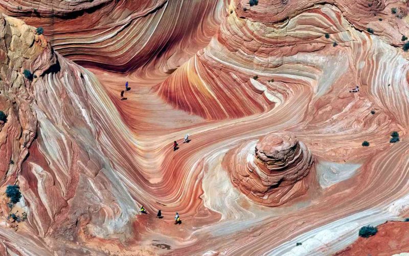 Sa thạch The Wave, Arizona, Mỹ