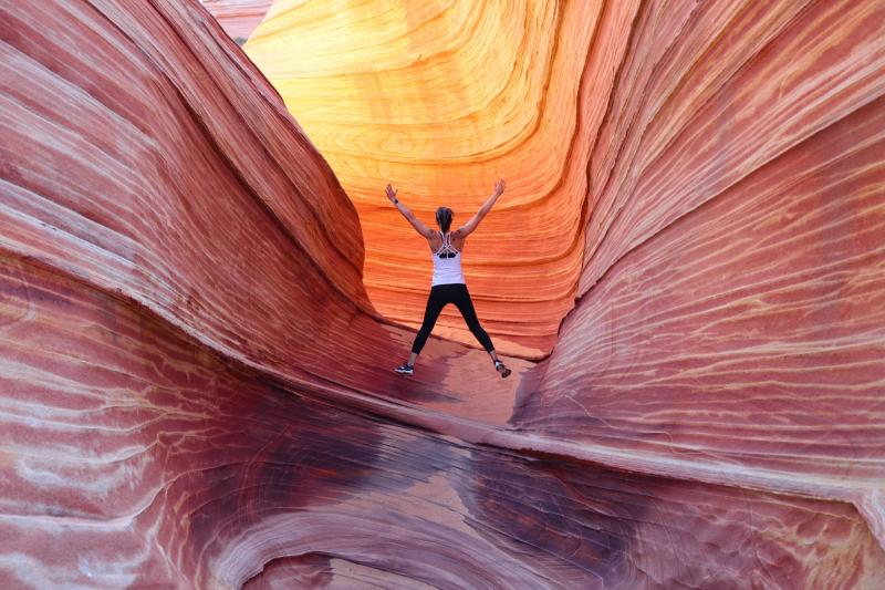 Sa thạch The Wave, Arizona, Mỹ