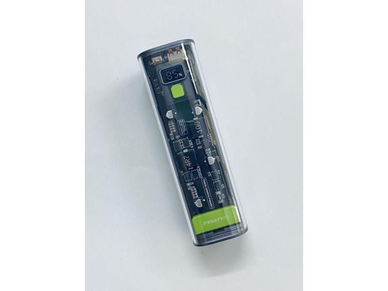 Sạc dự phòng Pisen Pro Robo Powerlap 100W 20000mAh Transparent