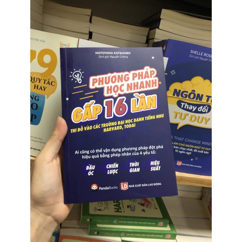Sách Phương pháp học nhanh gấp 16 lần