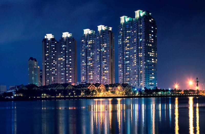 Sài Gòn Pearl﻿ về đêm