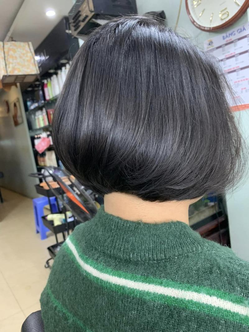 Hair Salon Thiệp Blue