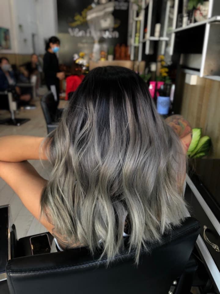 Tóc nhuộm thời trang, cá tính tại Salon Văn Nguyễn
