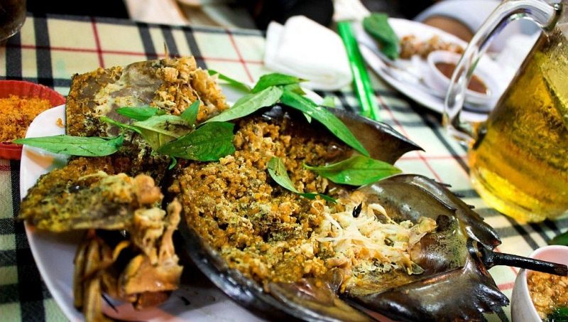 Sam nướng thơm ngon, béo ngậy, hấp dẫn nhiều thực khách