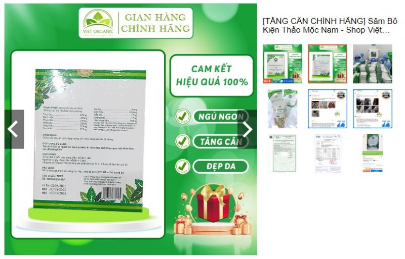 Sâm Bổ Kiện Thảo Mộc Nam