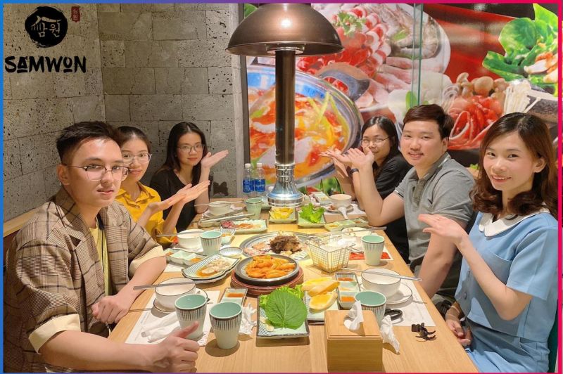 Samwon BBQ - Nướng lẩu Hàn Quốc