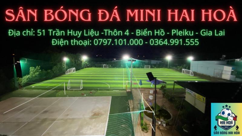 Sân bóng đá nhân tạo Hai Hòa