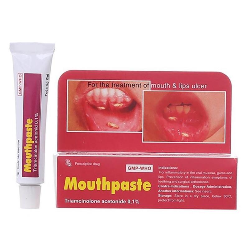 Sản phẩm bôi nhiệt miệng Mouthpaste