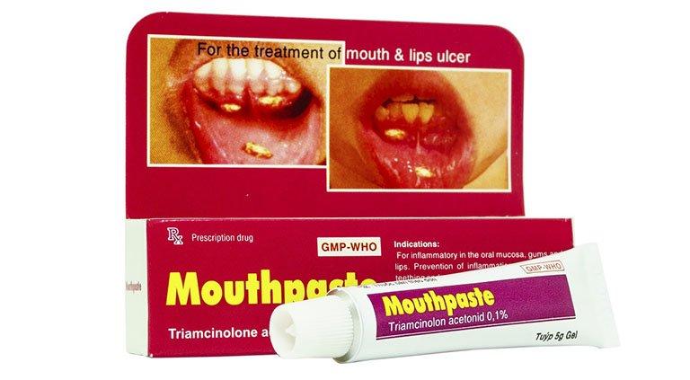 Sản phẩm bôi nhiệt miệng Mouthpaste