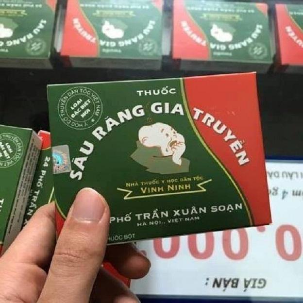 Sản phẩm chữa sâu răng gia truyền Trần Xuân Soạn
