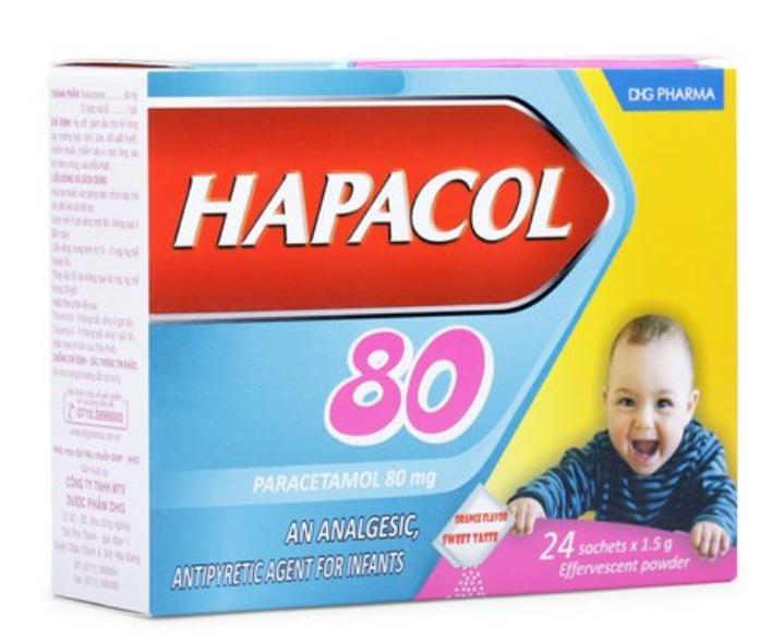Sản phẩm hạ sốt cho trẻ