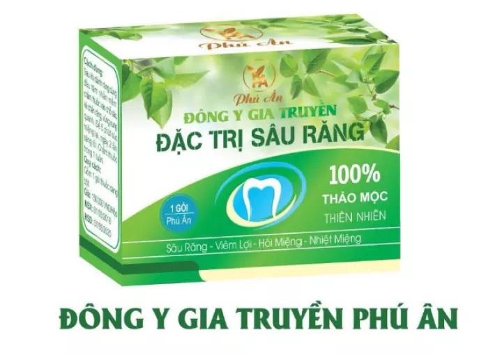 Sản phẩm trị sâu răng gia truyền Phú Ân
