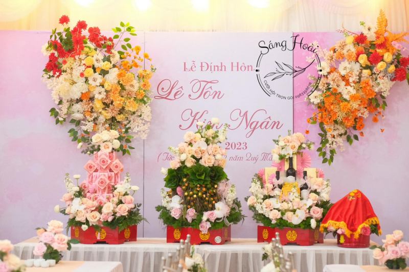 Sáng Hoài - Tráp cưới đẹp Bắc Ninh