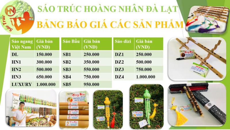 Sáo Trúc Hoàng Nhân - Đà Lạt