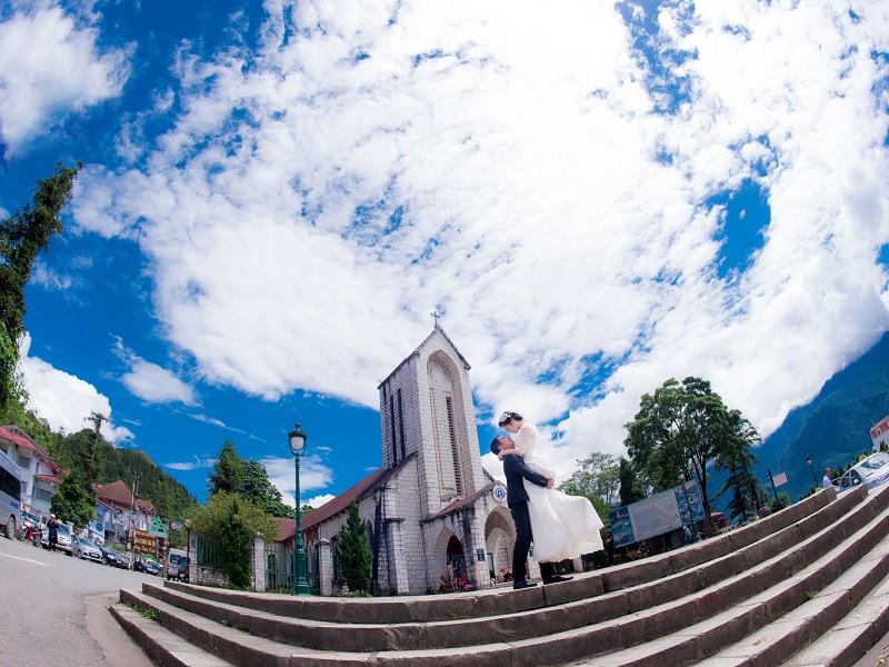 Chụp ảnh cưới tại Sapa