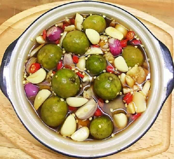 Sấu dầm mắm đường