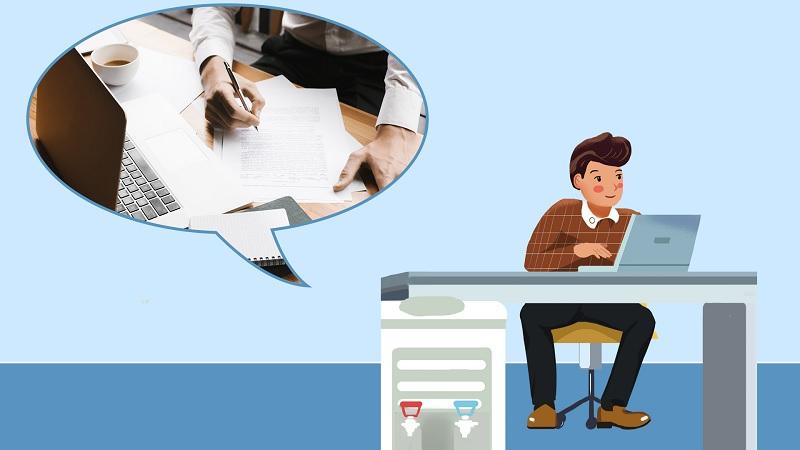 Về nhà sau cuộc phỏng vấn