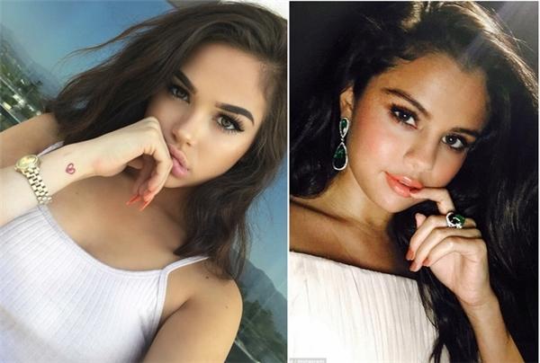 Bản sao của Selena Gomez được khen ngợi đẹp hơn bản chính