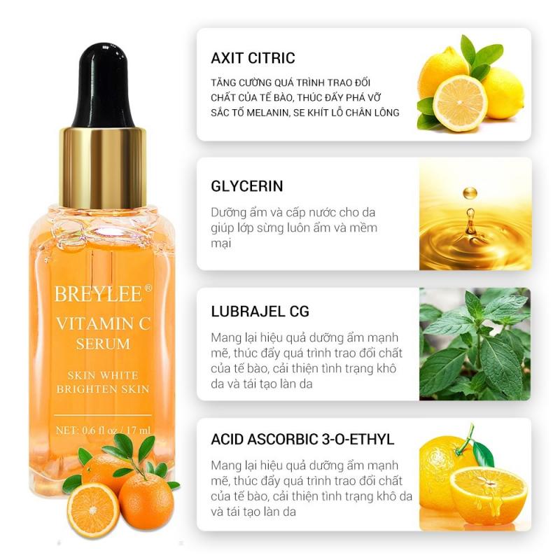 Serum Breylee Vitamin C hỗ trợ dưỡng trắng da