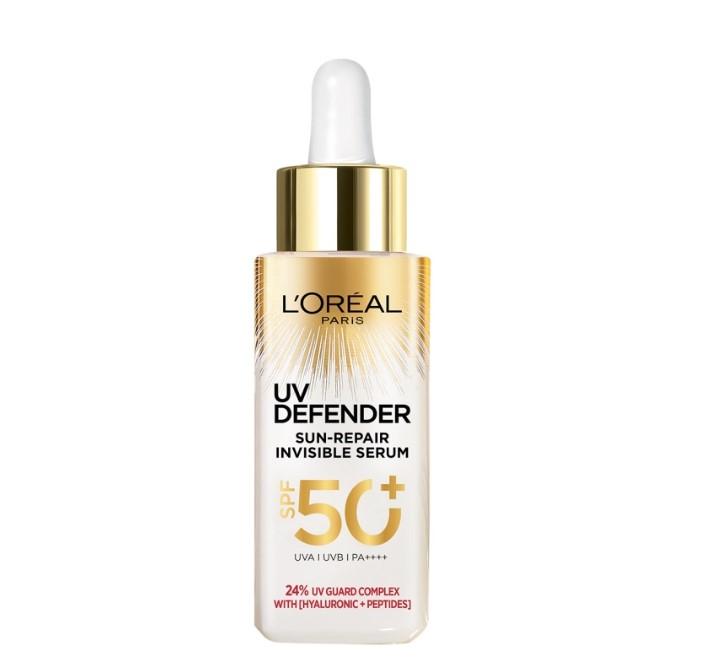 Serum chống nắng L’Oréal Paris UV Defender Sun-Repair Invisible Serum