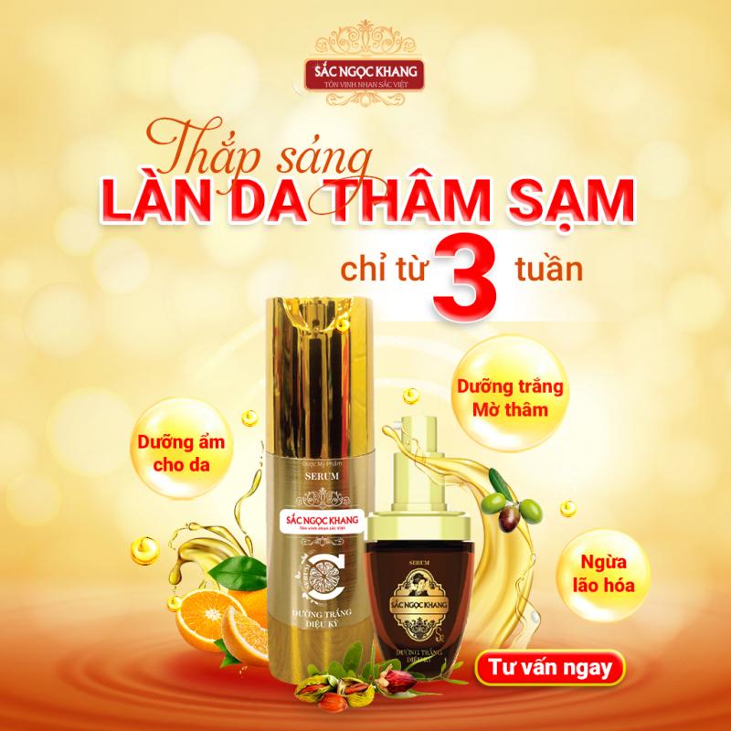 Serum Dưỡng Trắng Diệu Kỳ Sắc Ngọc Khang