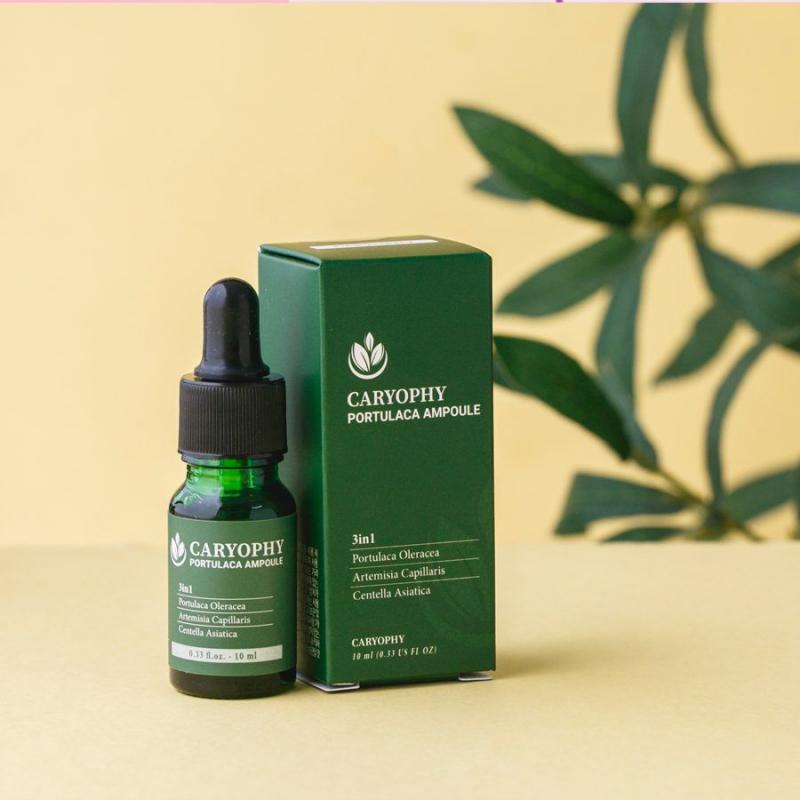 Serum giảm mụn mờ thâm Caryophy Portulaca Ampoule