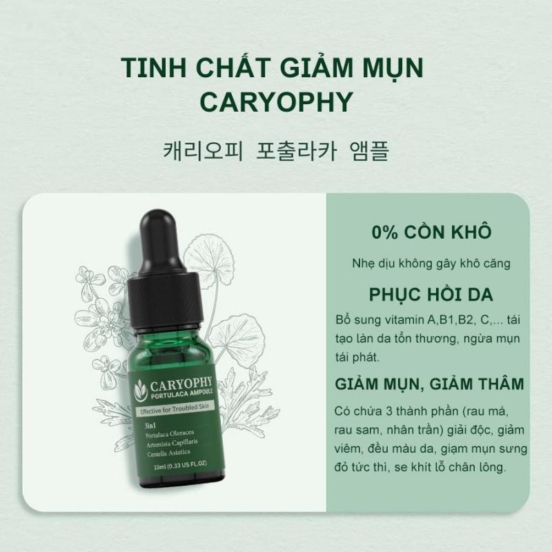 Serum giảm mụn mờ thâm Caryophy