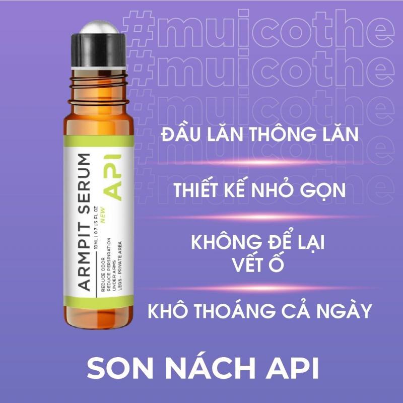 Son nách API, serum khử mùi hôi nách