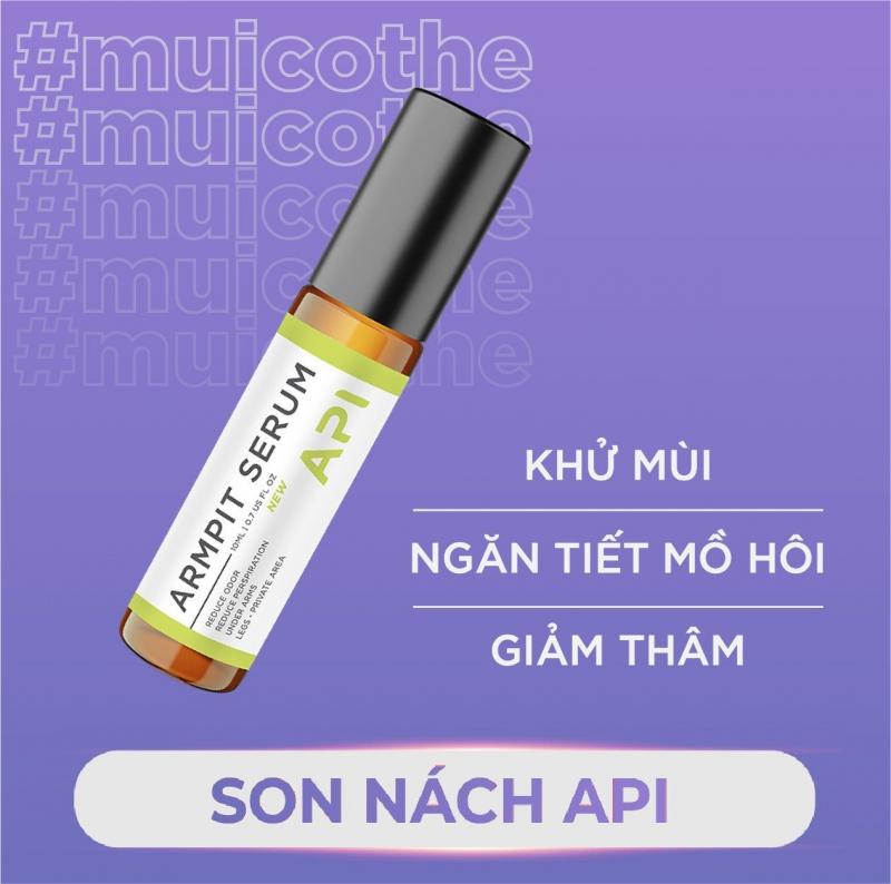 Son nách API, serum khử mùi hôi nách