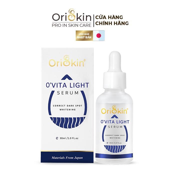 Serum Mờ Thâm Trắng Da Kiềm Dầu Se Khít Lỗ Chân Lông Oriskin O’vita Light Serum 30ml