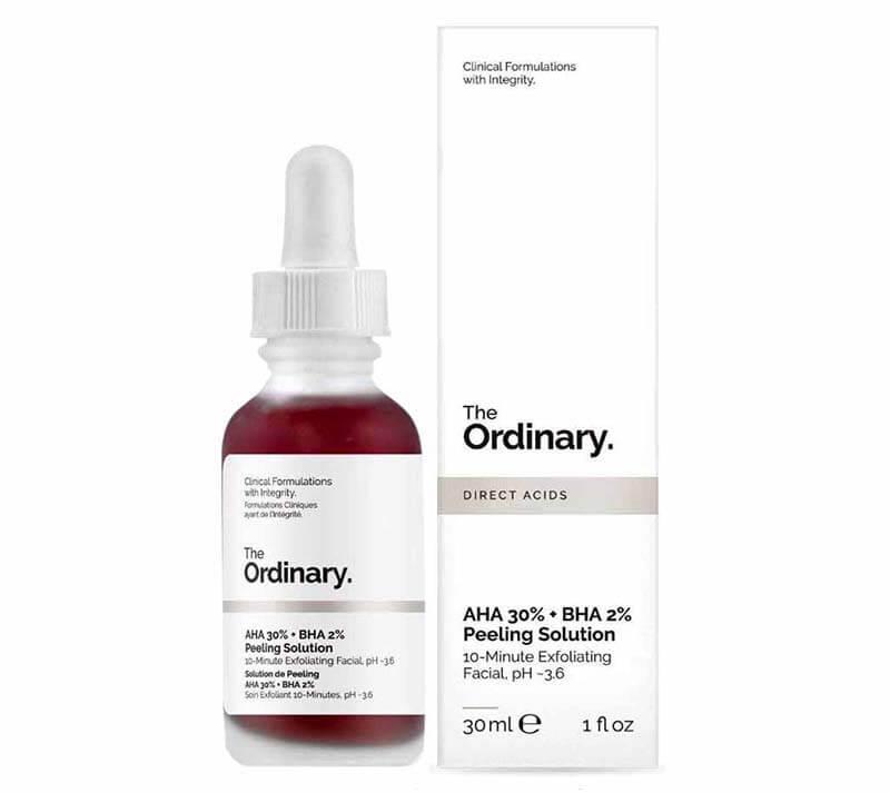 Serum tẩy tế bào chết, cải thiện mụn The Ordinary AHA 30% BHA 2% Peeling Solution