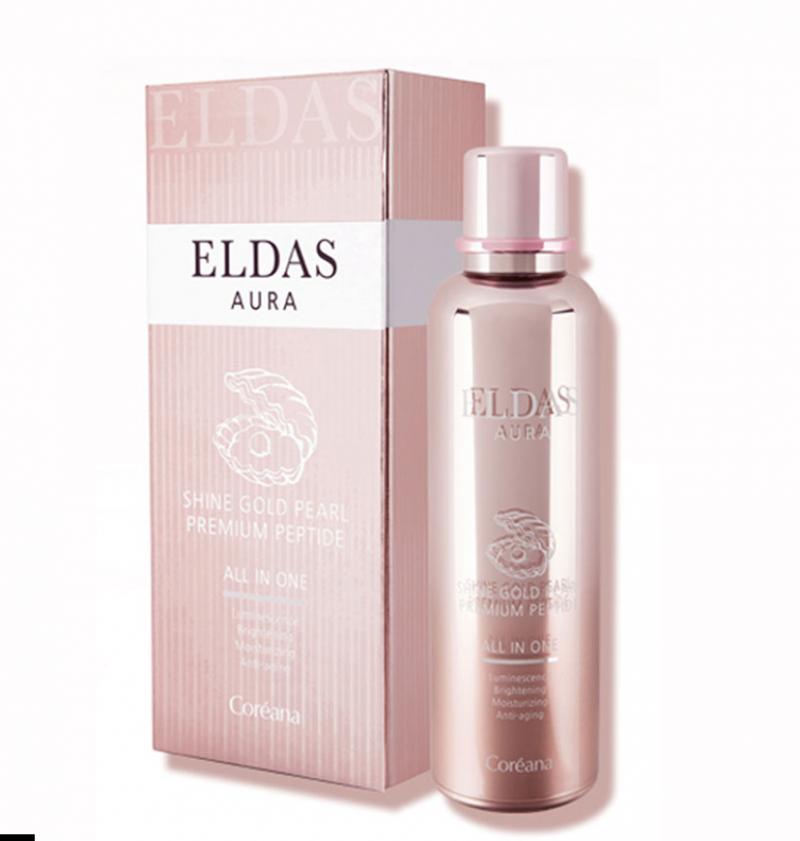 Serum tế bào gốc Eldas Aura Coreana Shine Gold Pearl Premium Peptide