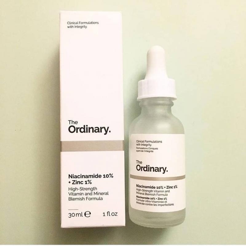 Serum The Ordinary Niacinamide 10% Và Zinc 1%