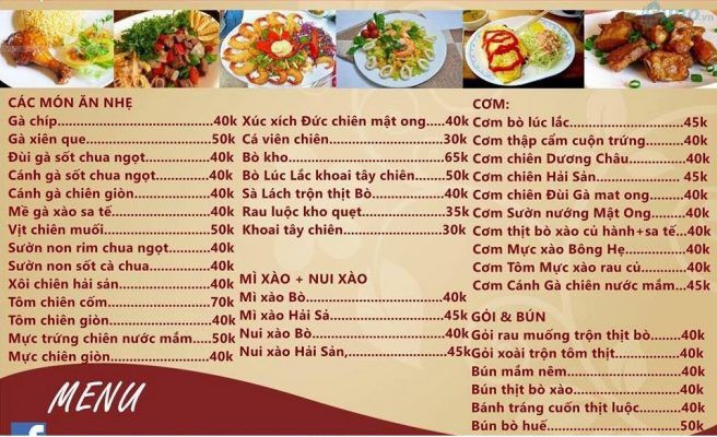 Các món ăn đòi hởi phải phong phú, đa dạng