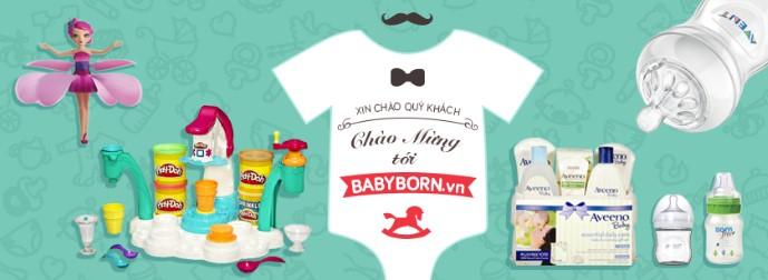 Các sản phẩm đa dạng đến từ nhà Babyborn.vn