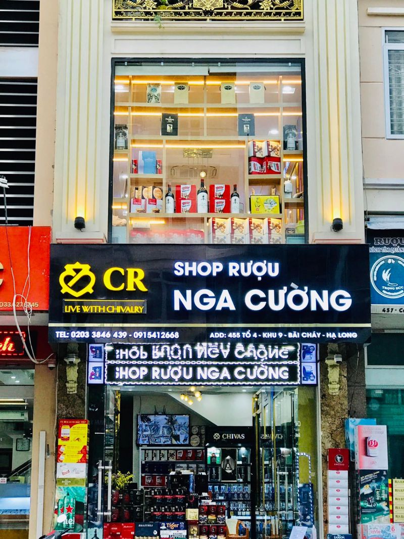 Shop rượu Nga Cường