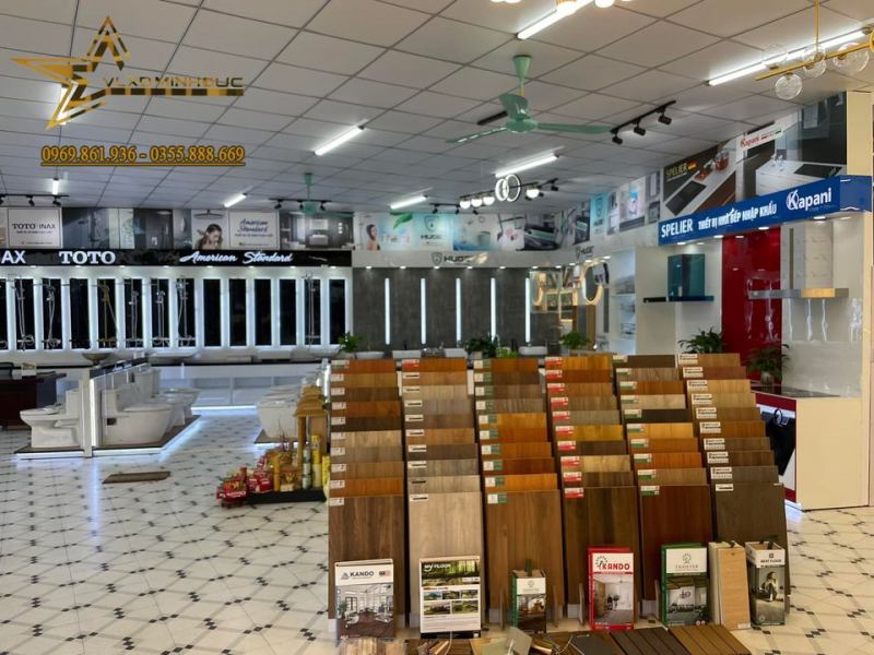 Gạch ốp lát tại Showroom Minh Đức