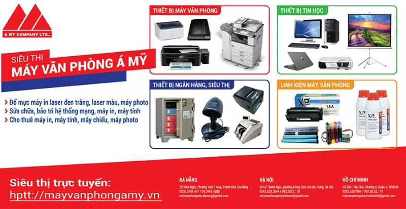 Siêu Thị Máy Văn Phòng Á Mỹ