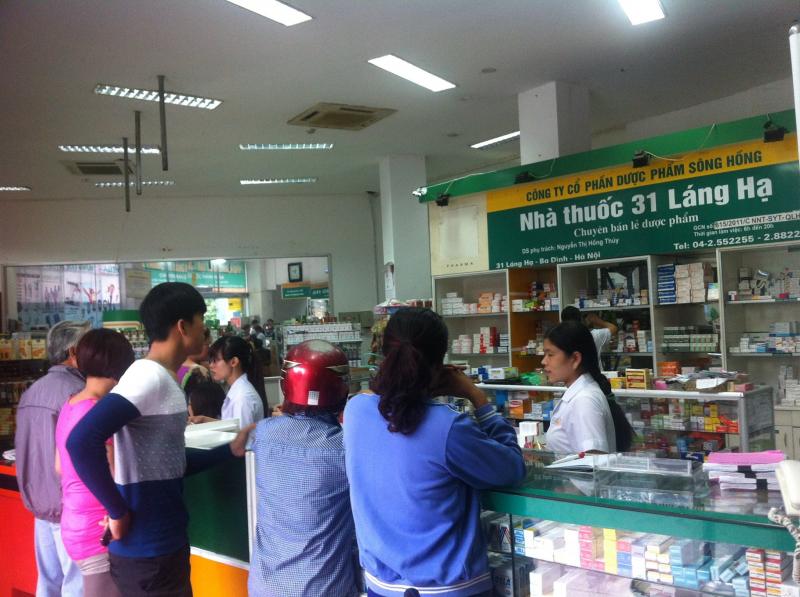 Siêu thị thuốc Mega 3 số 31 Láng Hạ