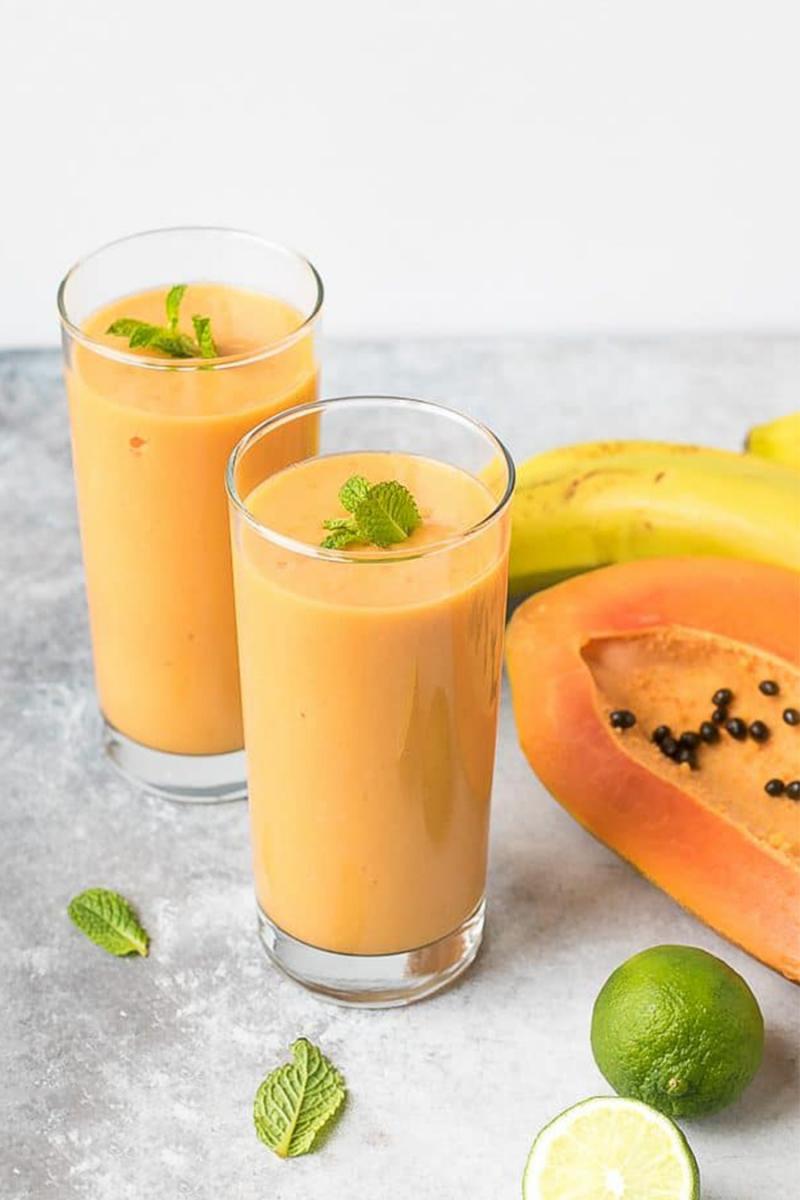 Sinh tố đu đủ
