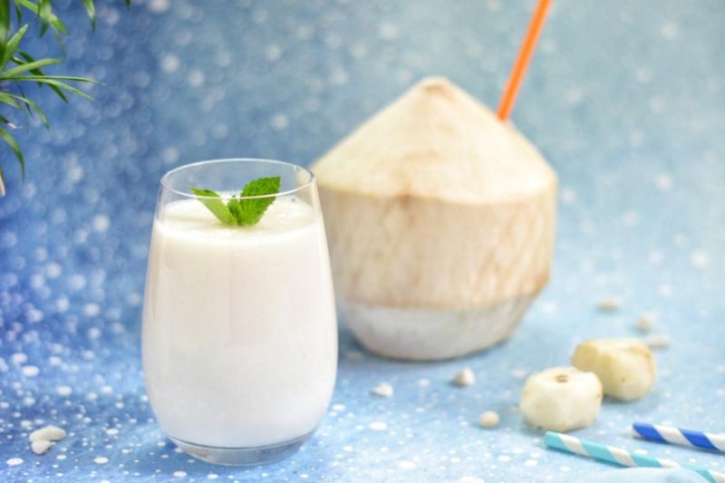 Sinh tố dừa củ năng