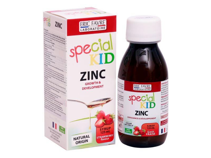 Siro bổ sung kẽm cho bé, kích thích bé ăn ngon, hỗ trợ tăng sức đề kháng - Special Kid Zinc