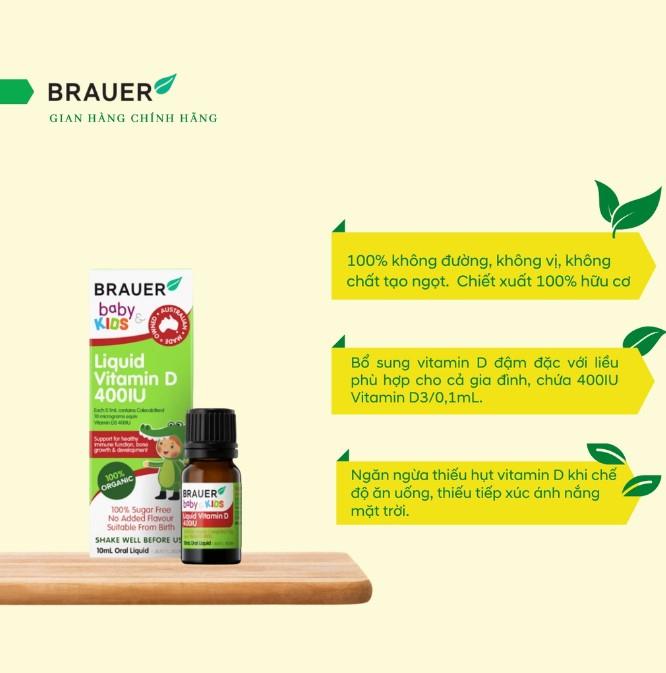 Siro Brauer Liquid Vitamin D 400IU