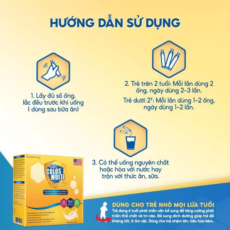 Siro Colosmulti Yến Sào