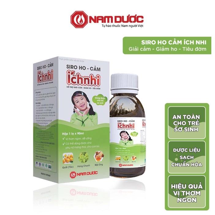 Siro ho cảm Ích Nhi chai 90ml