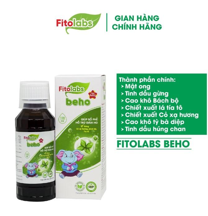 Siro ho thảo dược Fitolabs Beho